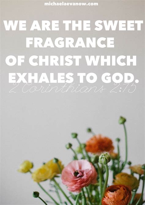 bible verse about fragrance.